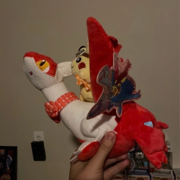 Pikachu riding latios and pikachu riding latios plush - Picture 6 of 8